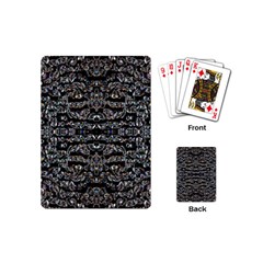 Black Diamonds Playing Cards (mini)  by boho