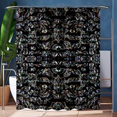 Black Diamonds Shower Curtain 60  X 72  (medium)  by boho