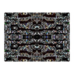 Black Diamonds Double Sided Flano Blanket (mini)  by boho