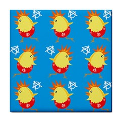 Easter Chick Tile Coasters by boho