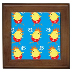 Easter Chick Framed Tiles by boho