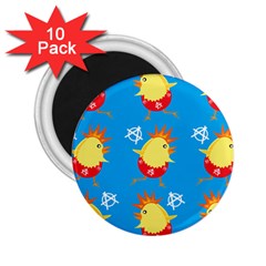 Easter Chick 2 25  Magnets (10 Pack) 