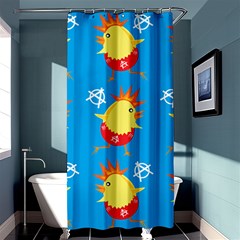 Easter Chick Shower Curtain 36  X 72  (stall)  by boho