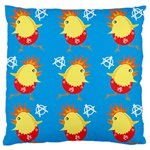 Easter Chick Large Flano Cushion Case (Two Sides) Front