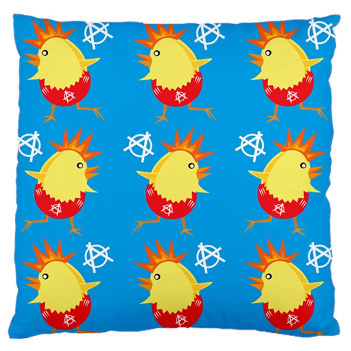 Easter Chick Large Flano Cushion Case (Two Sides)