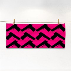 Pink Gun Cosmetic Storage Cases by boho