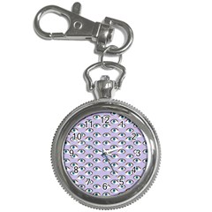 Purple Eyeballs Key Chain Watches by boho