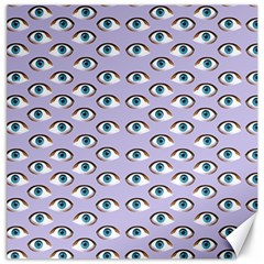 Purple Eyeballs Canvas 12  X 12   by boho