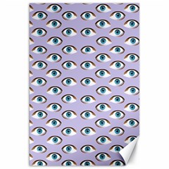 Purple Eyeballs Canvas 20  X 30  