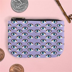 Purple Eyeballs Mini Coin Purses by boho