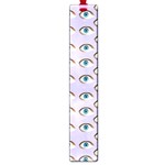 Purple Eyeballs Large Book Marks Front