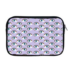 Purple Eyeballs Apple Macbook Pro 17  Zipper Case by boho