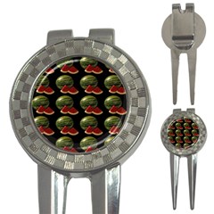 Black Watermelon 3-in-1 Golf Divots