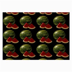 Black Watermelon Large Glasses Cloth (2-side) by boho