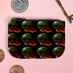 Black Watermelon Mini Coin Purses by boho