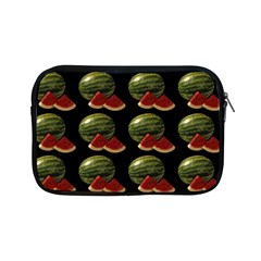 Black Watermelon Apple Ipad Mini Zipper Cases by boho