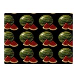 Black Watermelon Double Sided Flano Blanket (Mini)  35 x27  Blanket Front