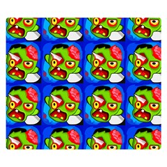 Zombies Double Sided Flano Blanket (small)  by boho