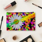 Happy Birthday Cosmetic Bag (Medium)  Back