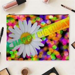 Happy Birthday Cosmetic Bag (xl) by boho