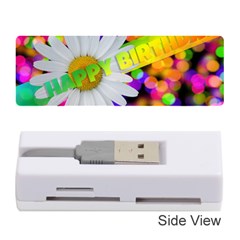 Happy Birthday Memory Card Reader (stick)  by boho