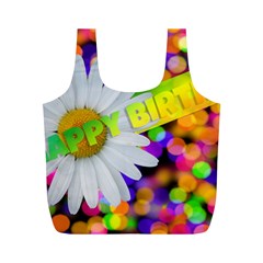 Happy Birthday Full Print Recycle Bags (m)  by boho