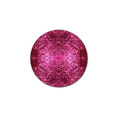 Pink Glitter Golf Ball Marker (4 Pack)