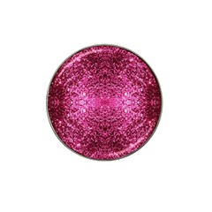 Pink Glitter Hat Clip Ball Marker by boho