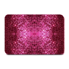 Pink Glitter Plate Mats by boho