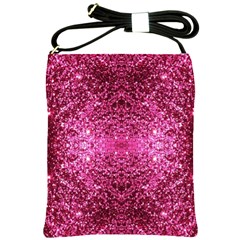 Pink Glitter Shoulder Sling Bags