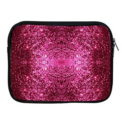 Pink Glitter Apple Ipad 2/3/4 Zipper Cases by boho