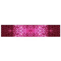 Pink Glitter Flano Scarf (small) by boho