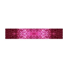 Pink Glitter Flano Scarf (mini) by boho