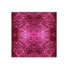 Pink Glitter Satin Bandana Scarf by boho