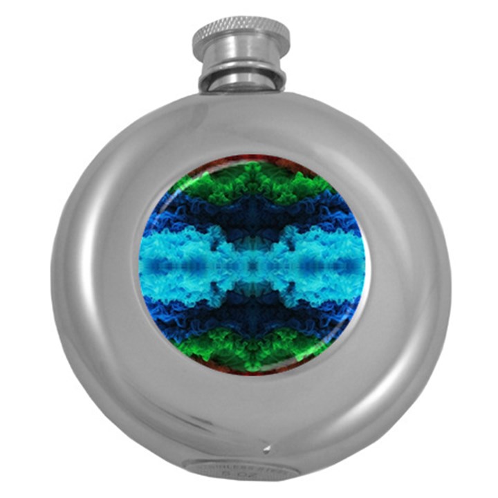 Crinoline Round Hip Flask (5 oz)