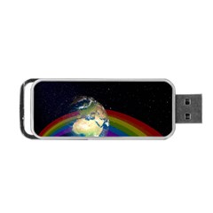 Earth Portable Usb Flash (two Sides) by boho