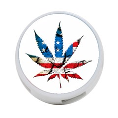 Marijuana 4-port Usb Hub (two Sides)  by boho