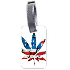 Marijuana Luggage Tags (two Sides) by boho