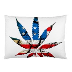 Marijuana Pillow Case (two Sides) by boho