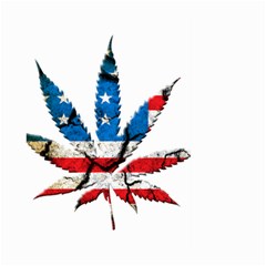 Marijuana Large Garden Flag (two Sides) by boho