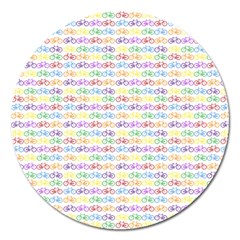 Bicycles Magnet 5  (round)