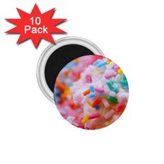 Birthday Cake 1 75  Magnets (10 Pack)  by boho