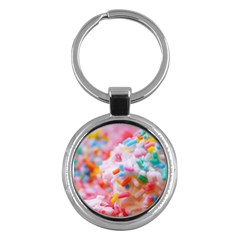 Birthday Cake Key Chains (round)  by boho