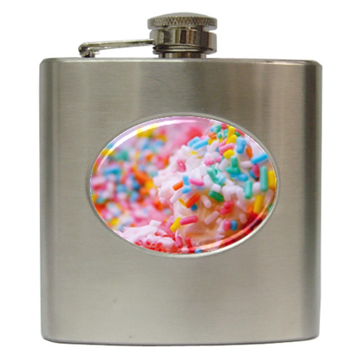 Birthday Cake Hip Flask (6 oz)