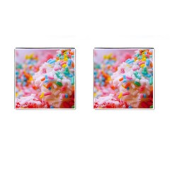 Birthday Cake Cufflinks (square) by boho