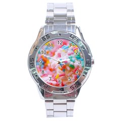 Birthday Cake Stainless Steel Analogue Watch by boho