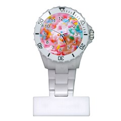 Birthday Cake Plastic Nurses Watch by boho