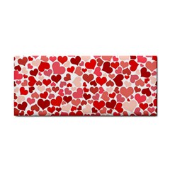 Red Hearts Cosmetic Storage Cases by boho