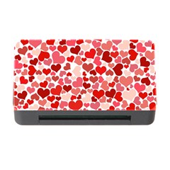 Red Hearts Memory Card Reader With Cf by boho