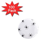 Spiders 1  Mini Magnets (100 Pack)  by boho